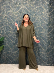 Jeny sweater in viscose wool and angora