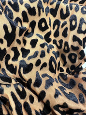 Animal print trousers