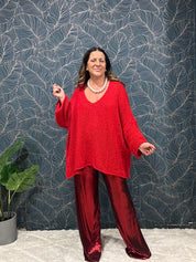 Pantalone lamè
