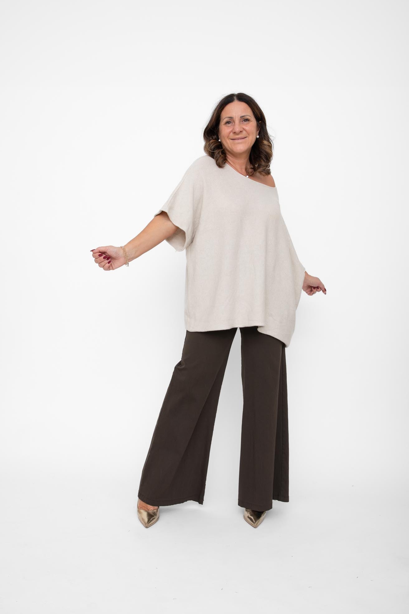 Completo maglia Anna con pantalone Nausica