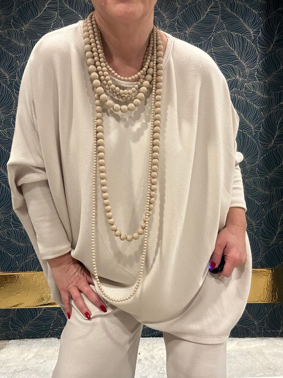Collana giri di perle