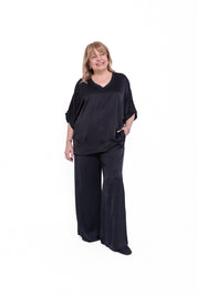 Completo Katia maglia e pantalone in seta e viscosa