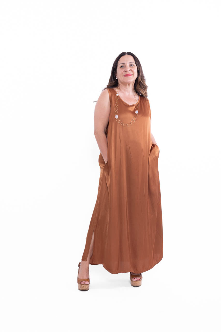 Vestito Marì smanicato