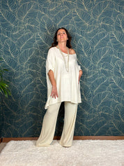 Completo maglia e pantalone in puro modal