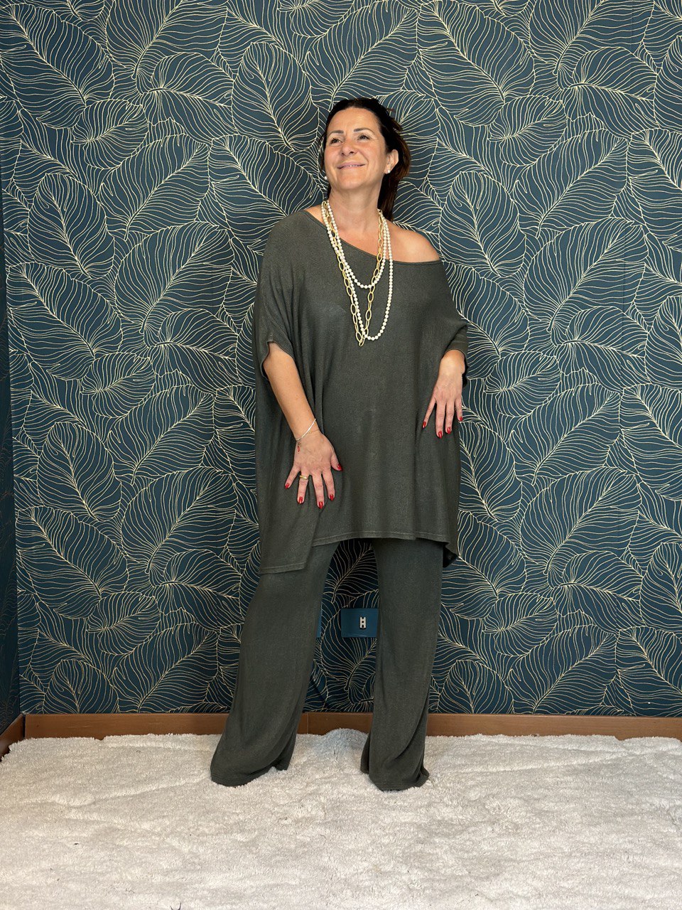 Completo maglia e pantalone in puro modal