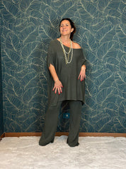 Completo maglia e pantalone in puro modal