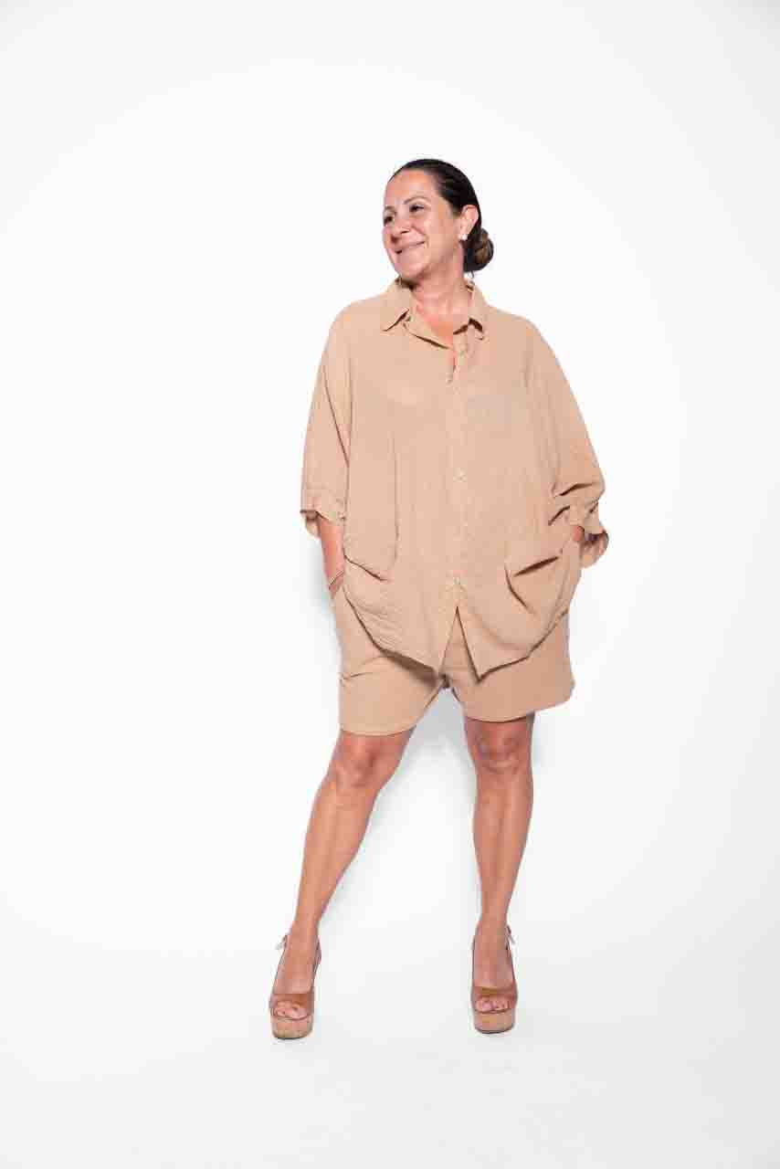 Completo Stefania camicia e pantaloncino