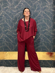 Pantalone Leila in viscosa