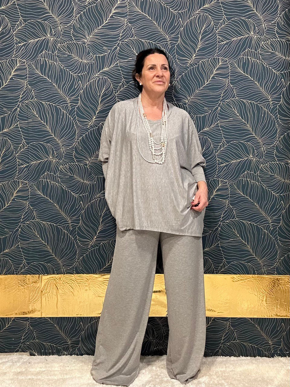 Pantalone Leila in viscosa