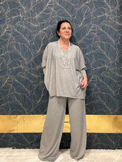 Pantalone Leila in viscosa