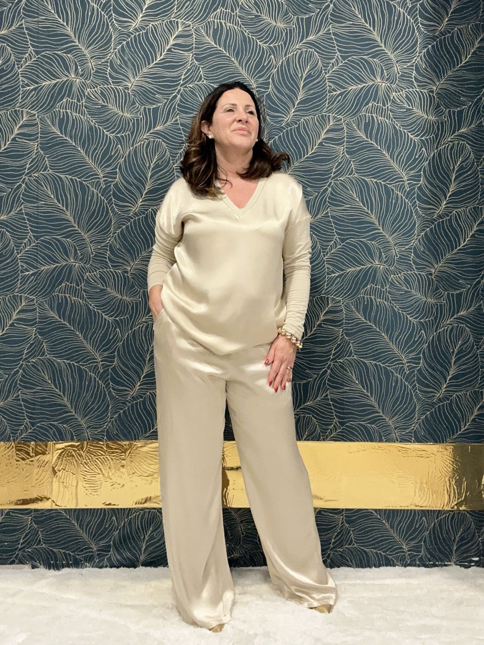 Pantalone Katrin in viscosa