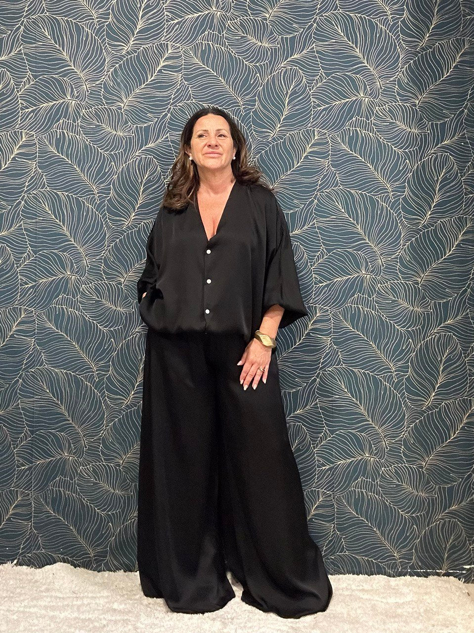 Camicia Nicole in viscosa