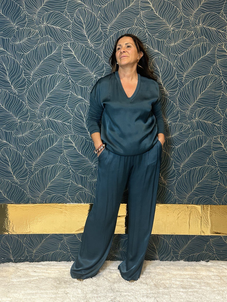Pantalone Katrin in viscosa