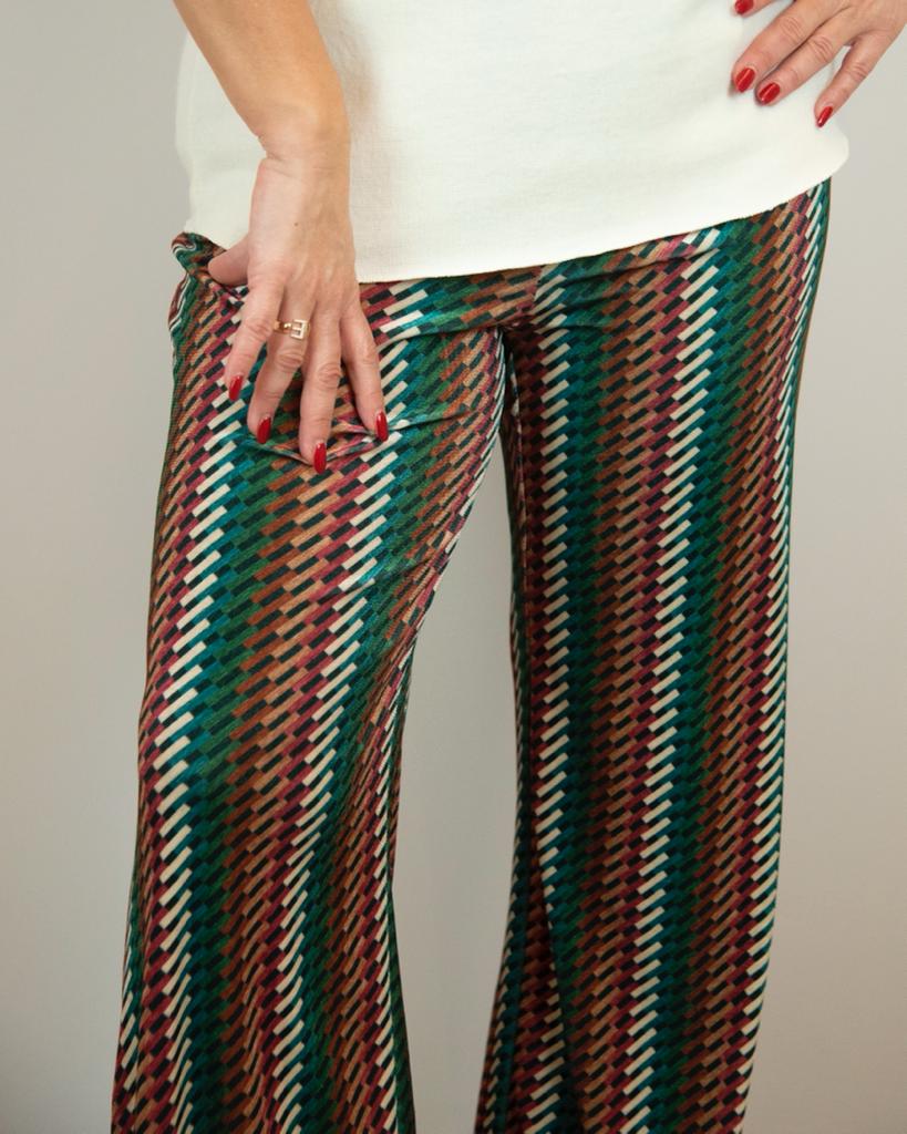Patterned trousers
