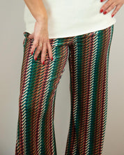 Patterned trousers