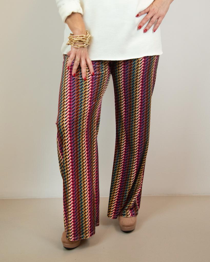 Patterned trousers