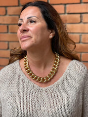 Collana girocollo catena