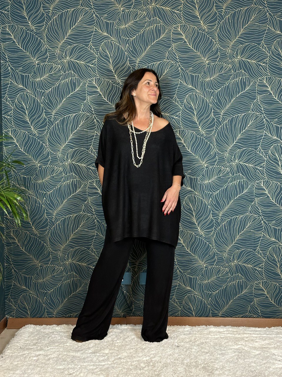 Completo maglia e pantalone in puro modal