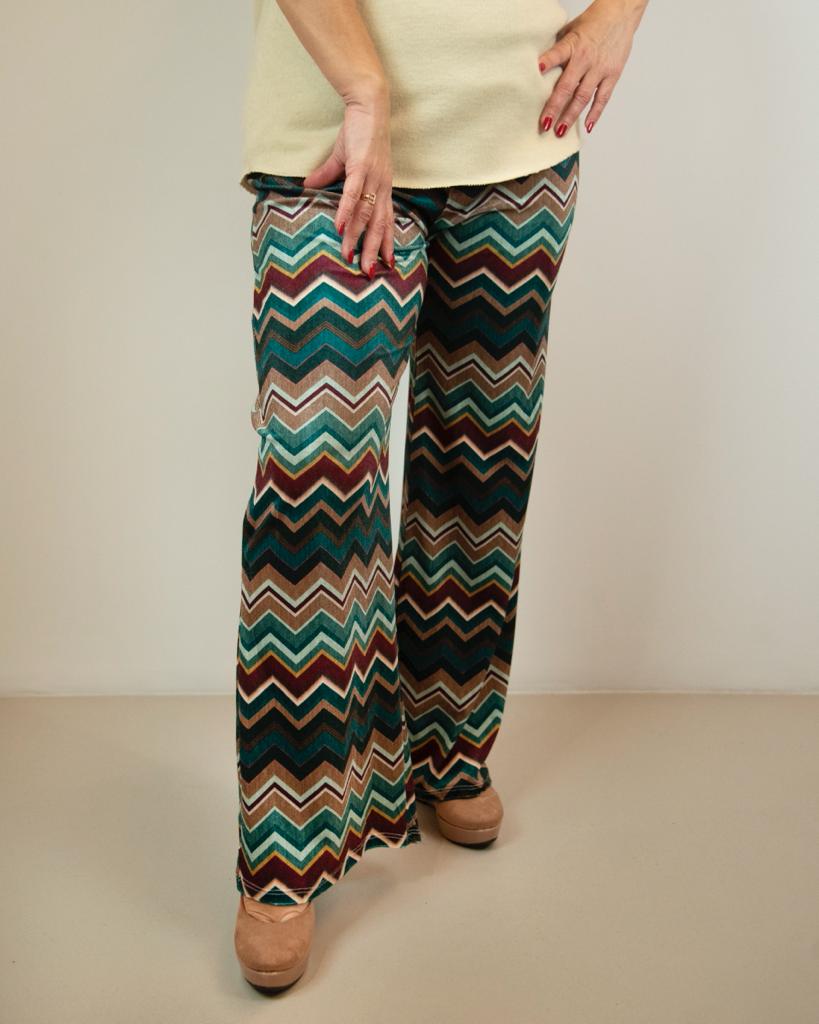 Patterned trousers
