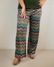 Patterned trousers