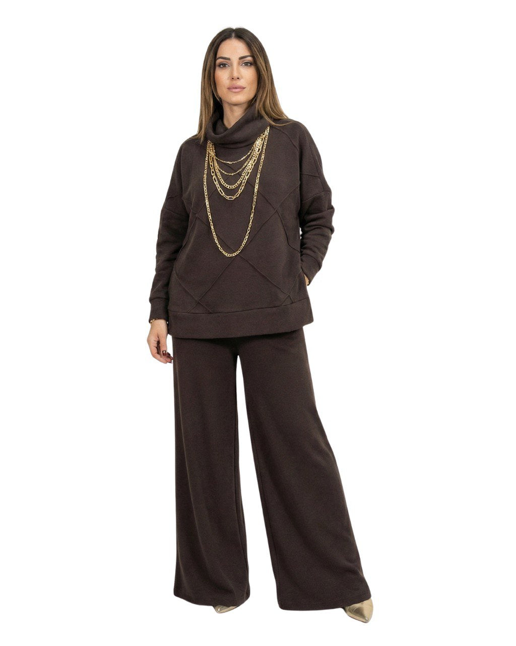 Completo Lea in calda viscosa