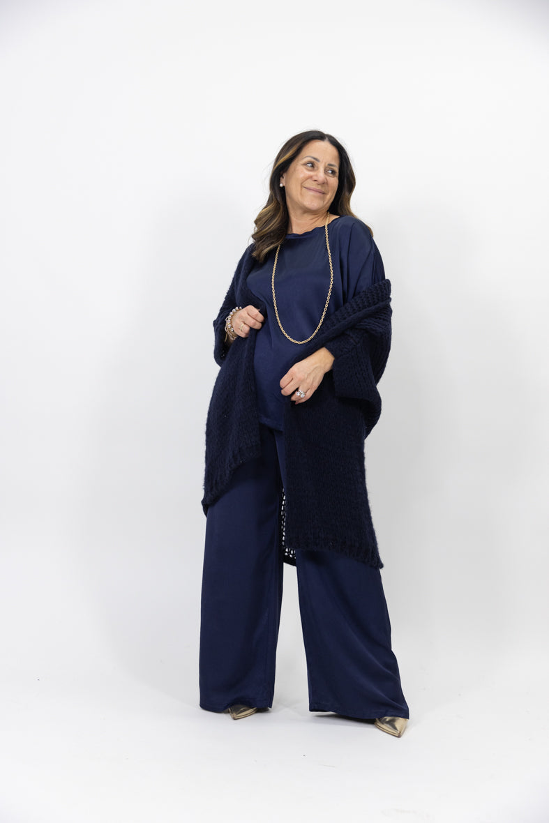 Trio completo Vanessa con cardigan Giusi