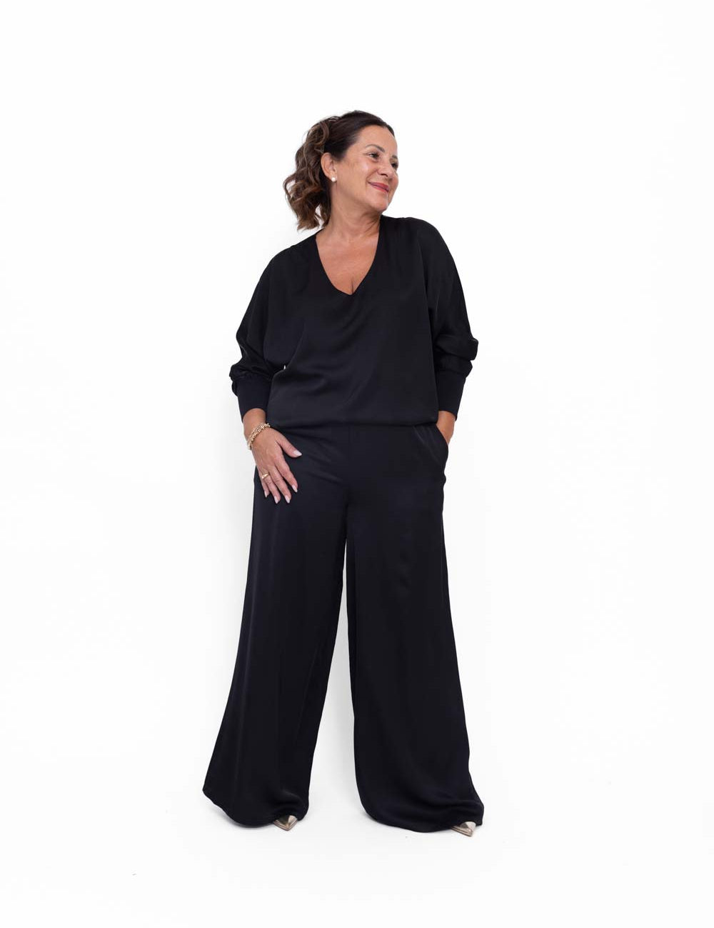Maglia Perla in misto seta - Numa Milano