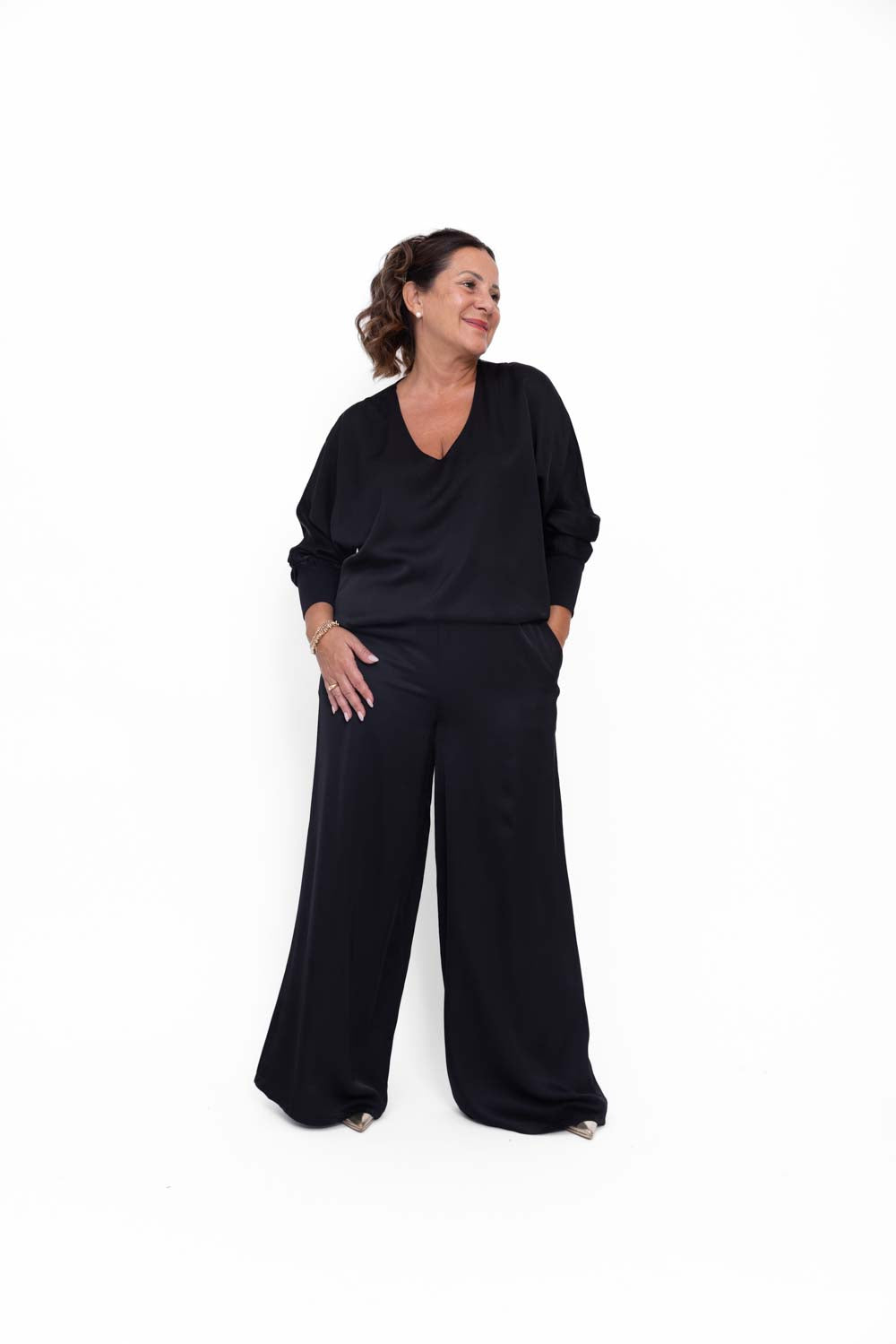Completo Perla in misto seta