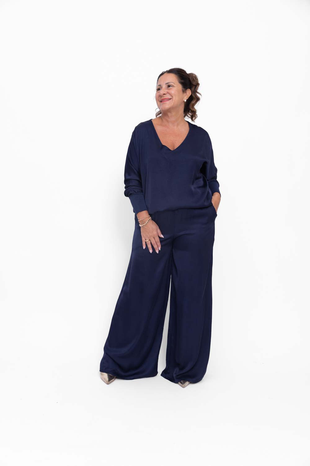 Completo Perla in misto seta