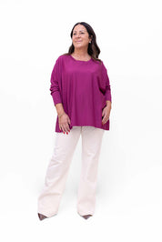 Set 2 Maglia Nicoletta in cotone girocollo