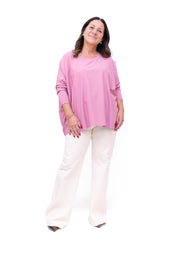 Set 2 Maglia Nicoletta in cotone girocollo