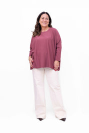 Set 2 Maglia Nicoletta in cotone girocollo