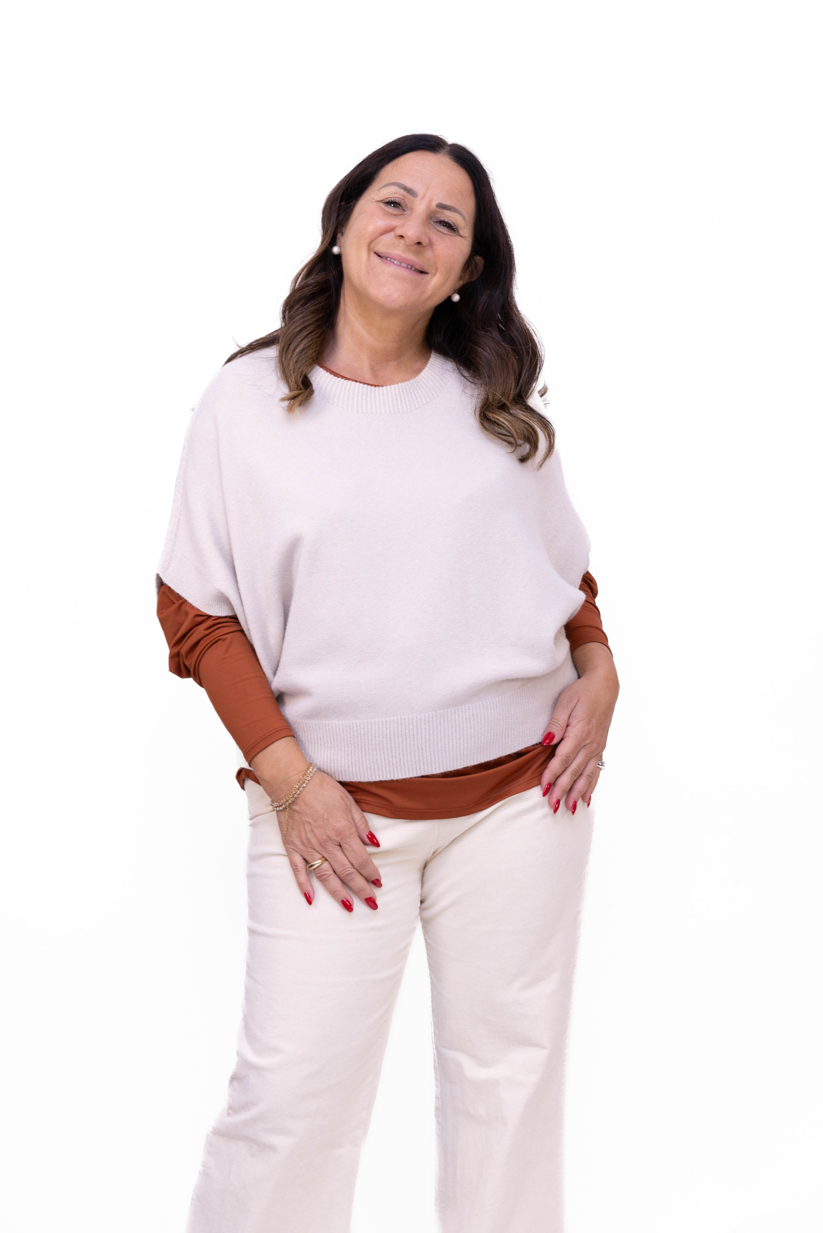 Maglia a Gilet Carlotta