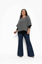 Completo poncho Elena con maglia Merien