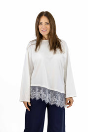 Maglia Amelie con pizzo