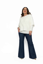 Completo poncho Elena con maglia Merien