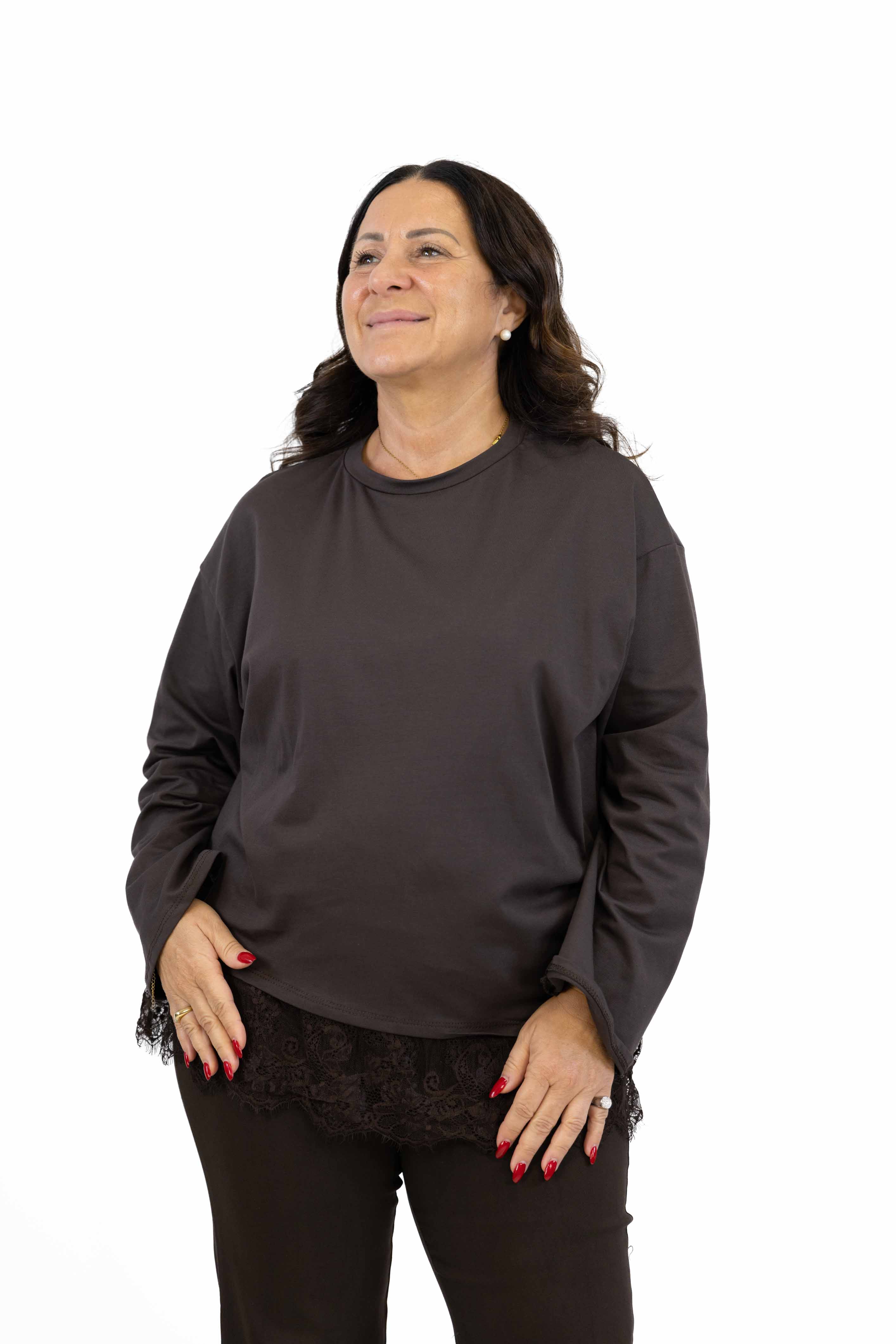 Maglia Amelie con pizzo