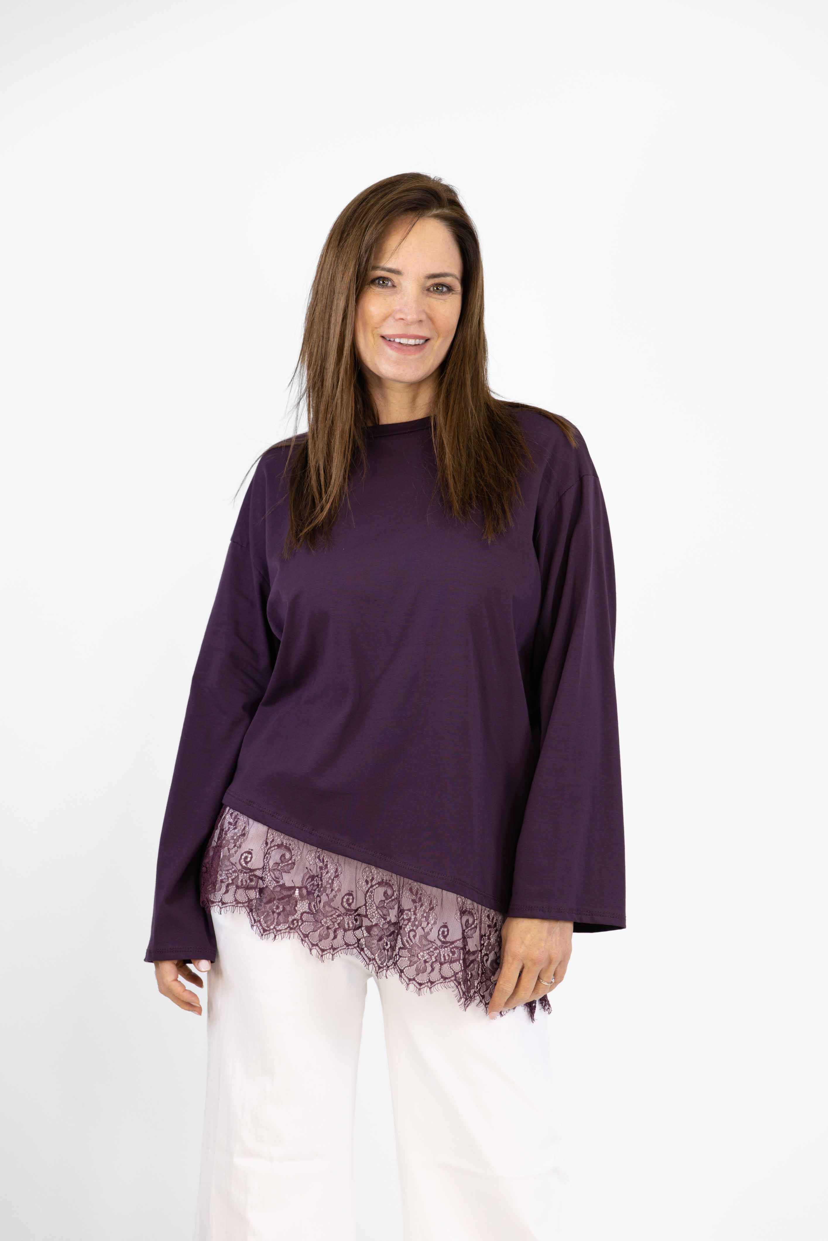 Maglia Amelie con pizzo