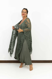 Completo Vestito Beatrice con Scialle Nadia