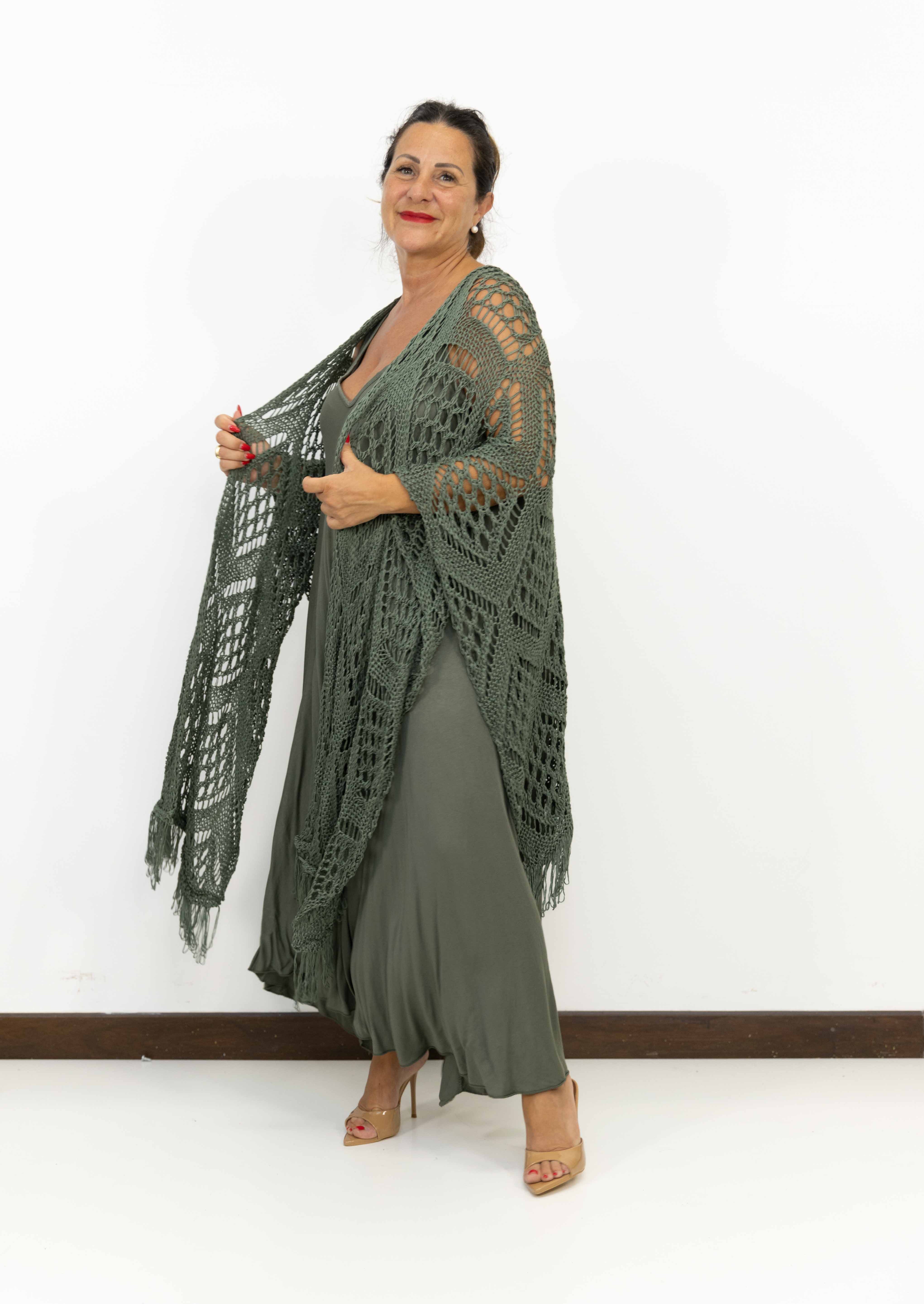 Completo Vestito Morena con Scialle Nadia