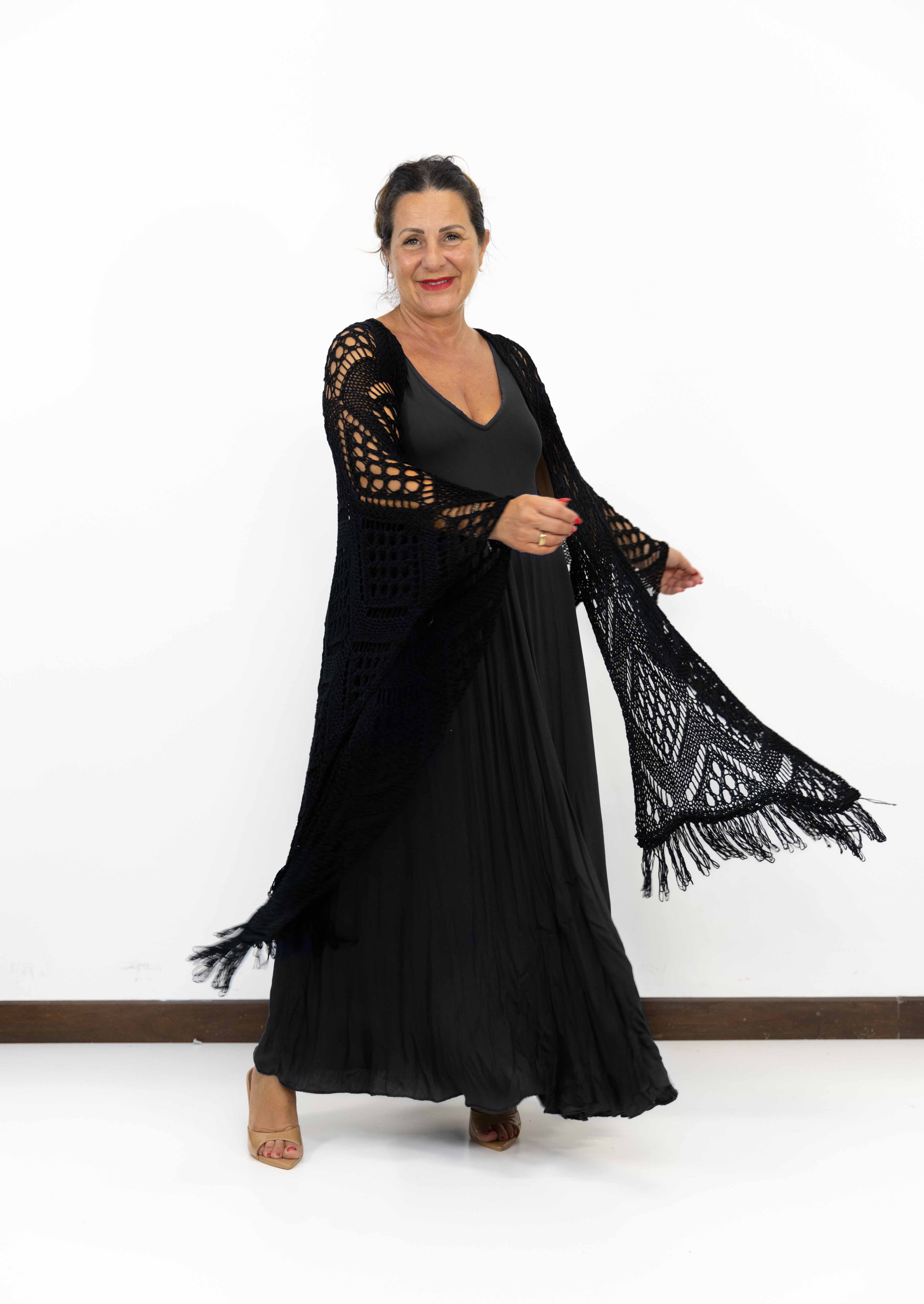 Completo Vestito Morena con Scialle Nadia