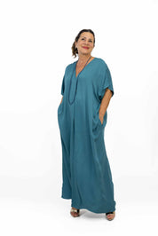 Vestito Manila con scollo a V