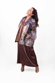 Completo Giacca Kimono Loredana con Vestito Luce