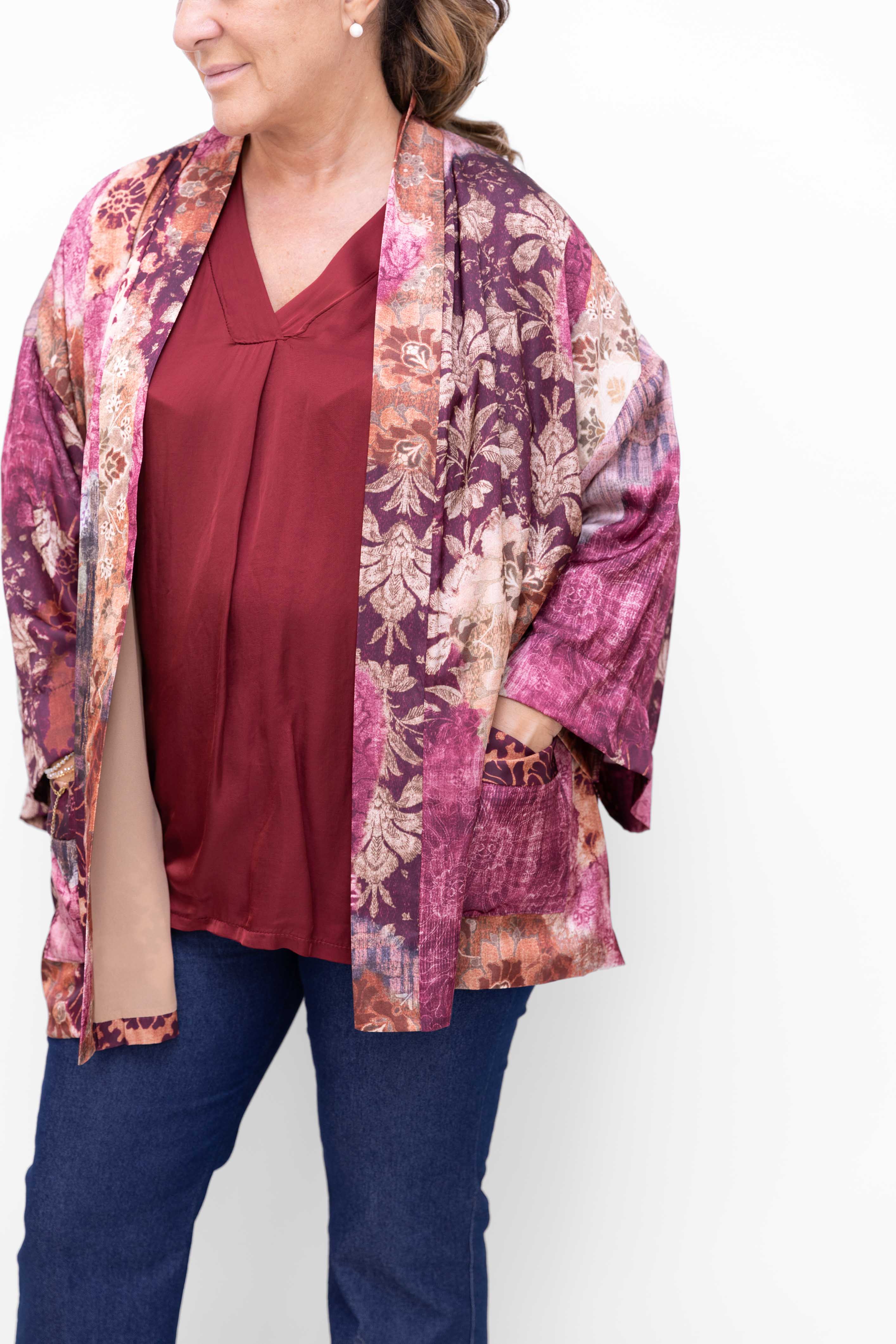 Completo Giacca Kimono Loredana con Maglia Raffaella