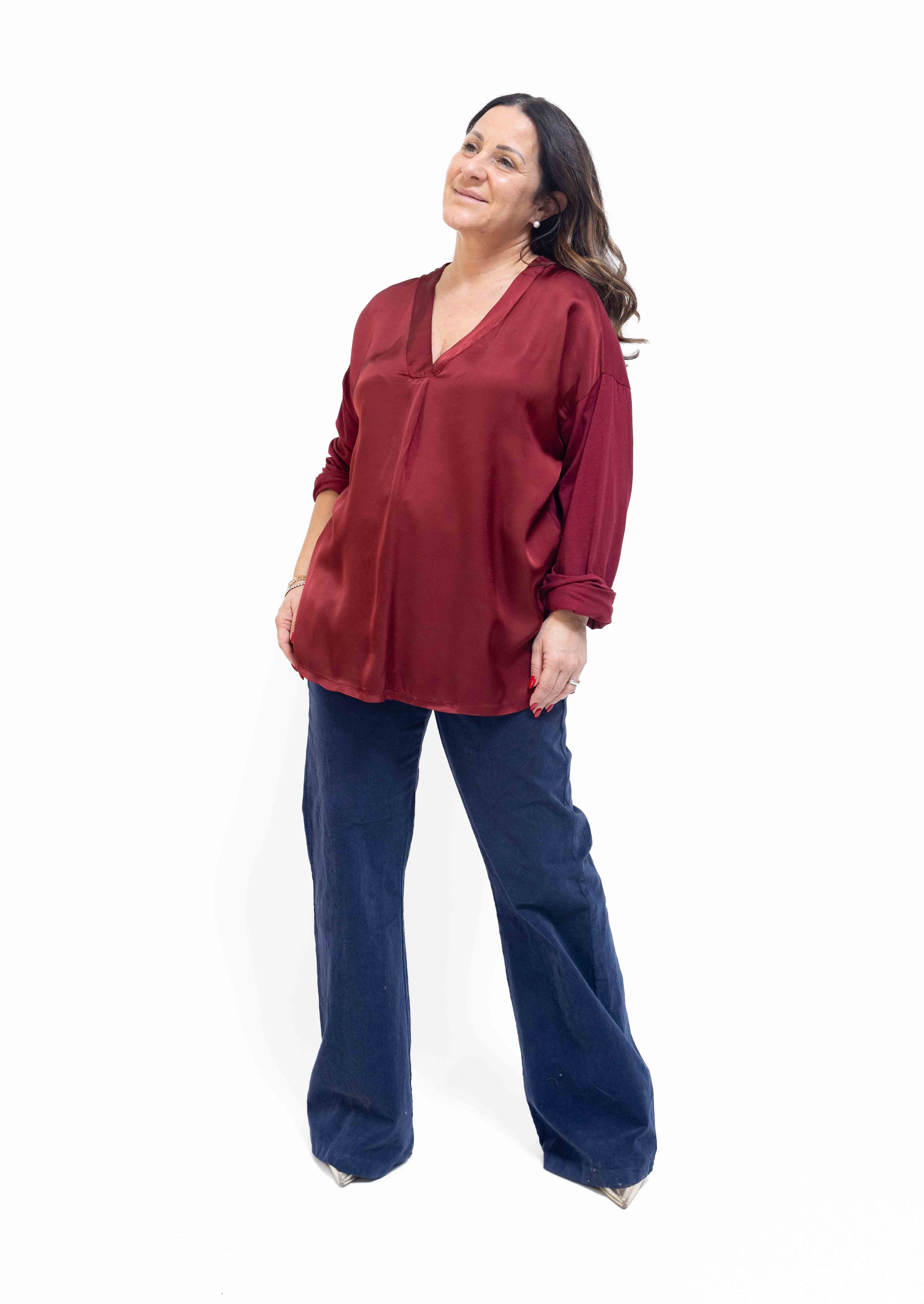 Completo maglia Raffaella con pantalone Silvana - Numa Milano