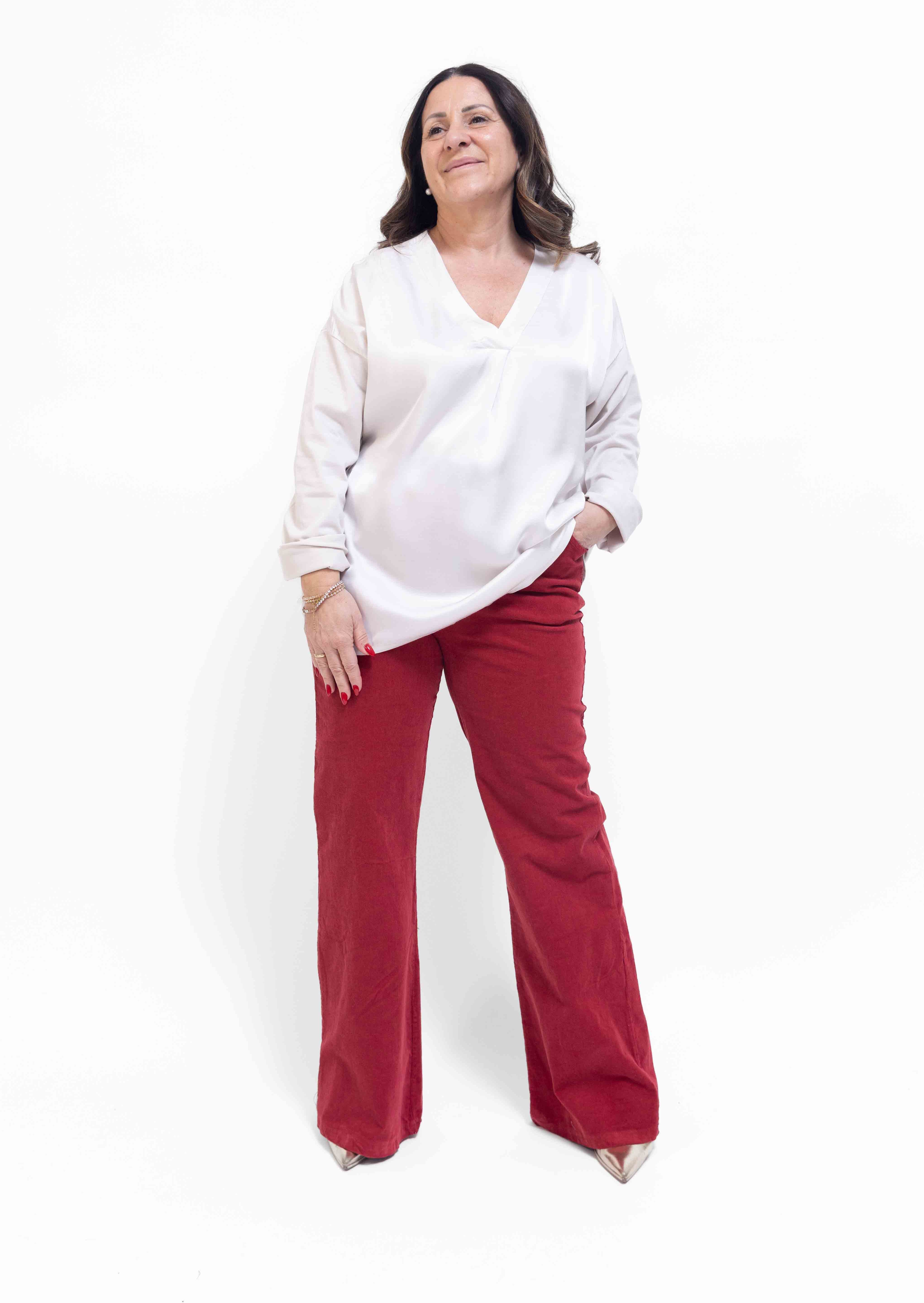 Completo maglia Raffaella con pantalone Silvana - Numa Milano