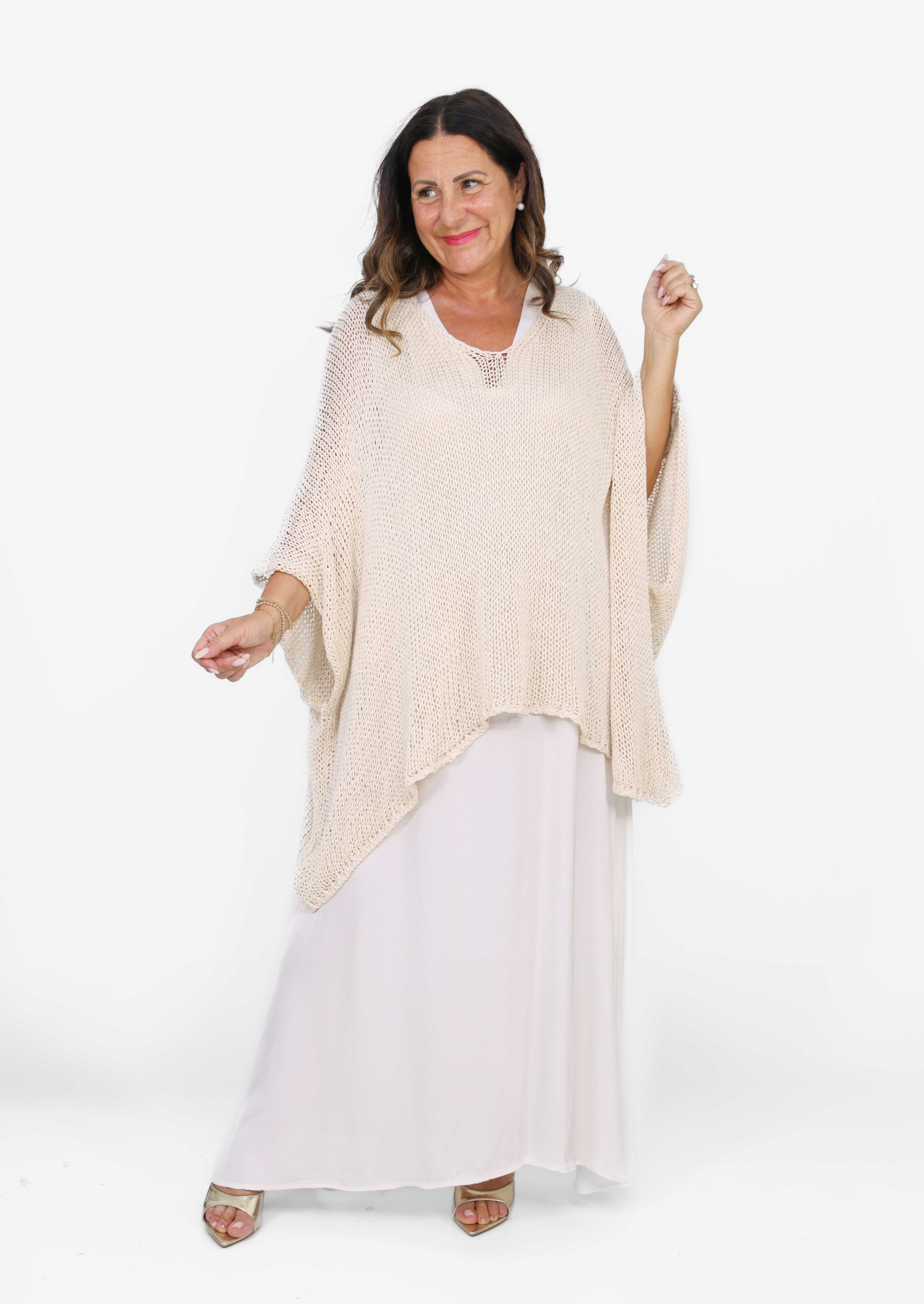 Completo Vestito Beatrice con Poncho Isabella