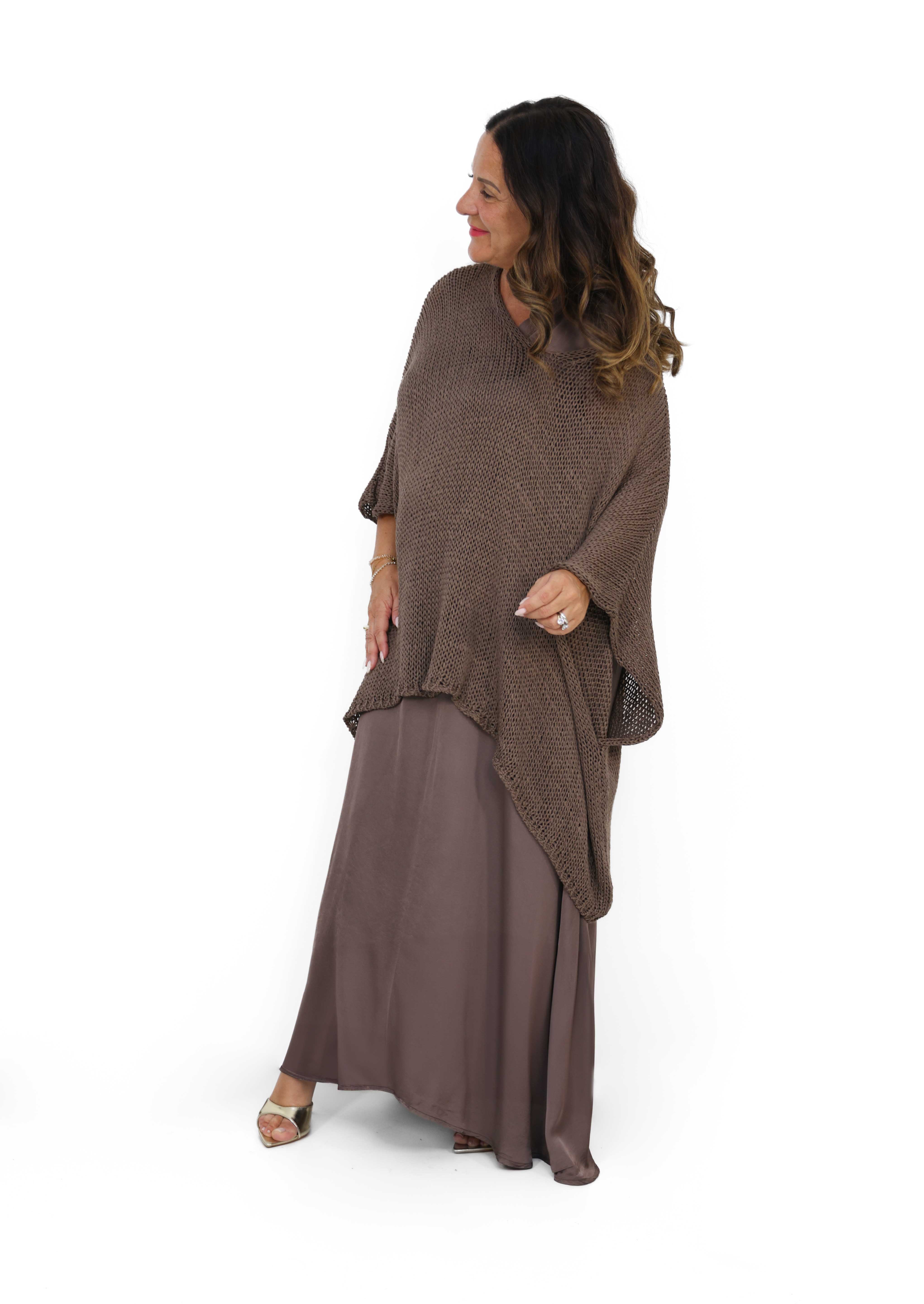 Completo Vestito Beatrice con Poncho Isabella