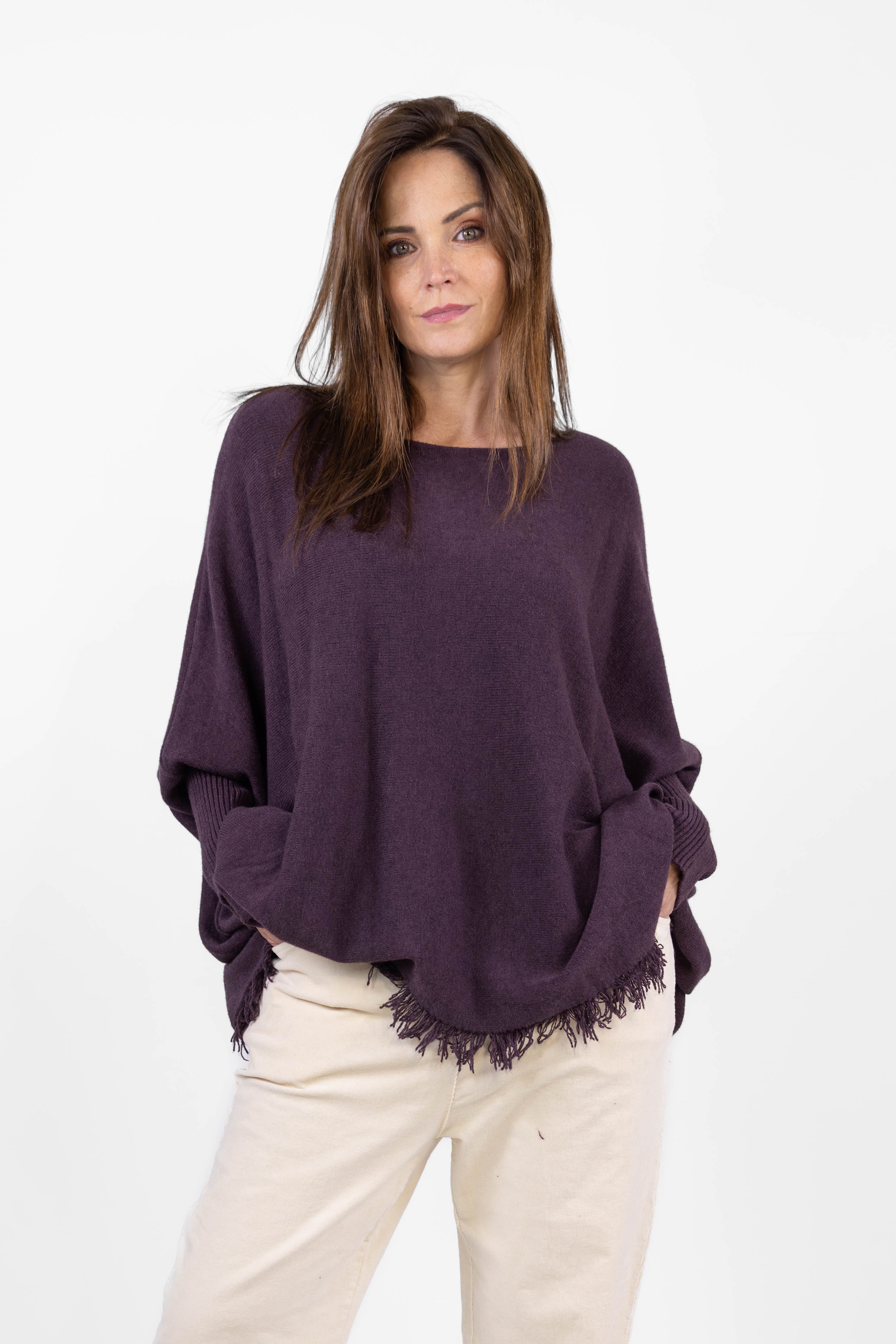 Maglia India con frange