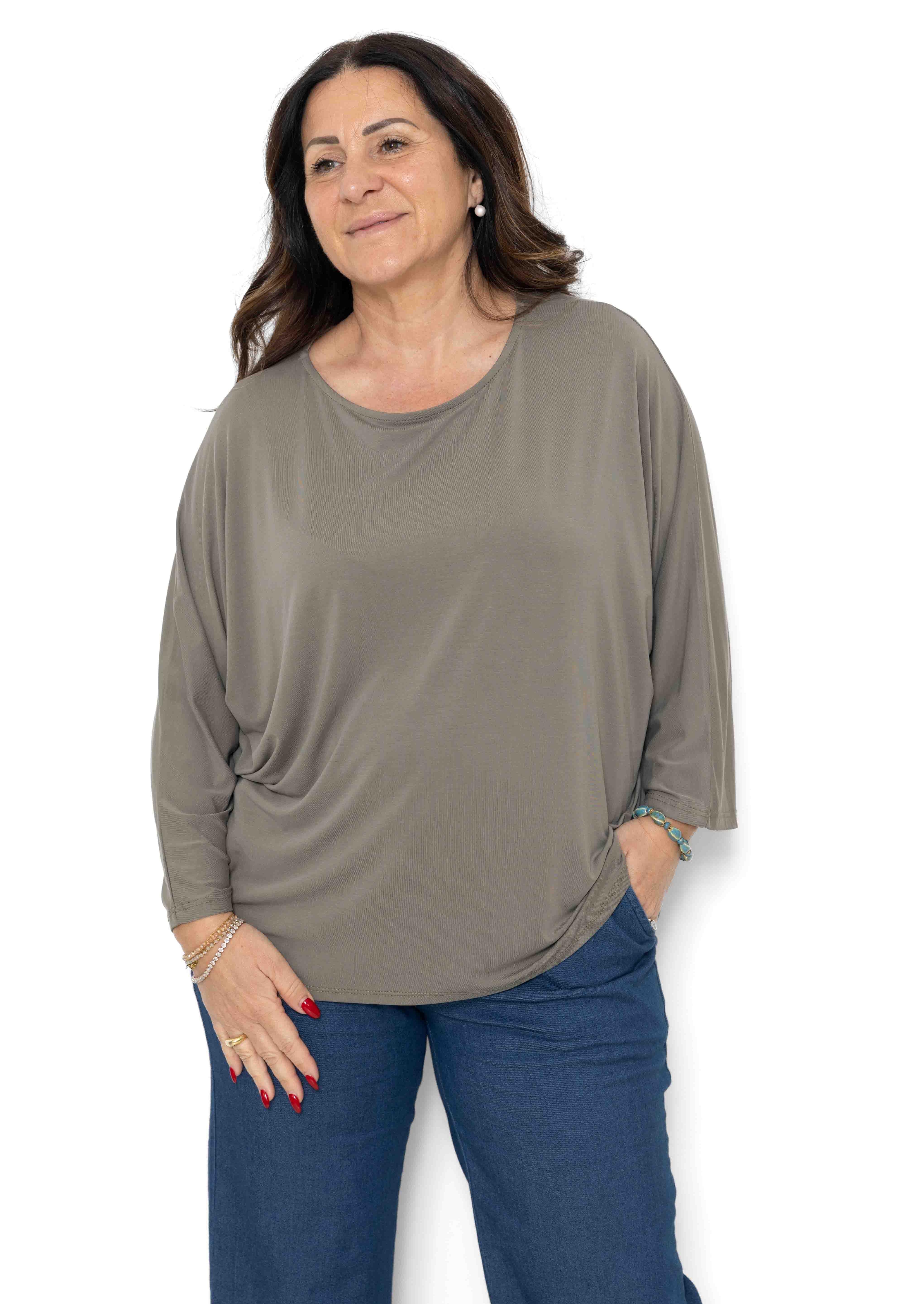 Maglia Regina girocollo manica 3/4